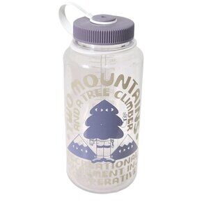 REI Two Mountains And A Tree Climber Water Bottle 32 Oz Gray Nalgene